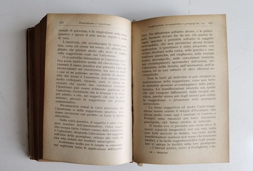 1928 - GIULIO BELFIORE - MAGNETISMO E IPNOTISMO - MANUALE HOEPLI - Picture 5 of 5