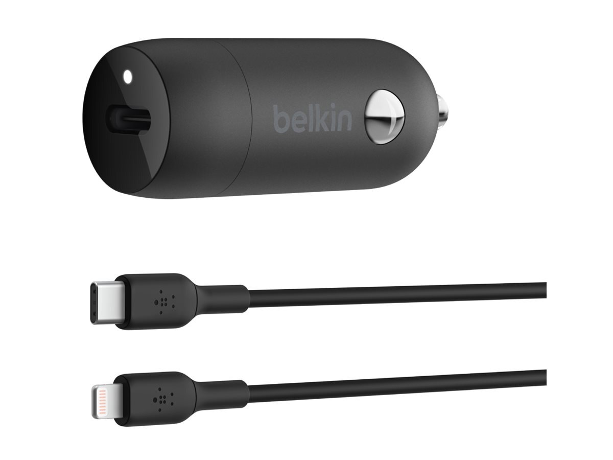 Belkin BoostCharge Auto Accendisigari 1 m Nero Caricabatteria CCA004BT1MBK-B5
