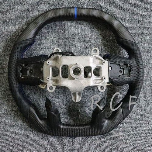 Flat Top Carbon Fiber Steering Wheel Fits Ram 1500 TRX 19-25 w/Heated - Picture 2 of 2