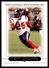 2005 Topps Tony Hollings Football Cards #290
