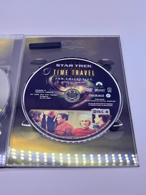 Lot of 2 Star Trek Fan Collective DVD Sets - Time Travel & Q