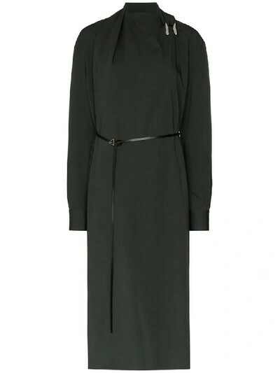 ワンピース Bottega Veneta WOOL MAXI DRESS Knitted wool maxi dress in black - Bottega Veneta | Mytheresa