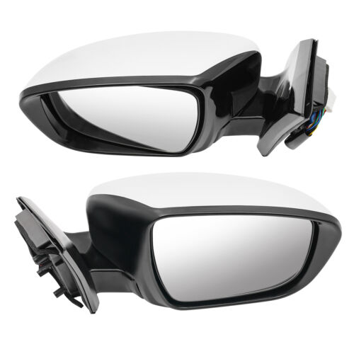 For 2015-2020 Nissan Murano Door Mirror Left & Right Side Pair Mirror Set White - Bild 4 von 12