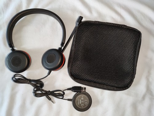 Jabra GN Headset ENC060, USB/3.5mm jack, Link UC Controller, & Protective case. - Afbeelding 5 van 6