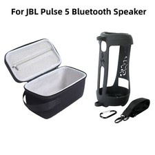 Carrying Case Silicone Protective Frame Cover for JBL Pulse 5 Bluetooth Speaker