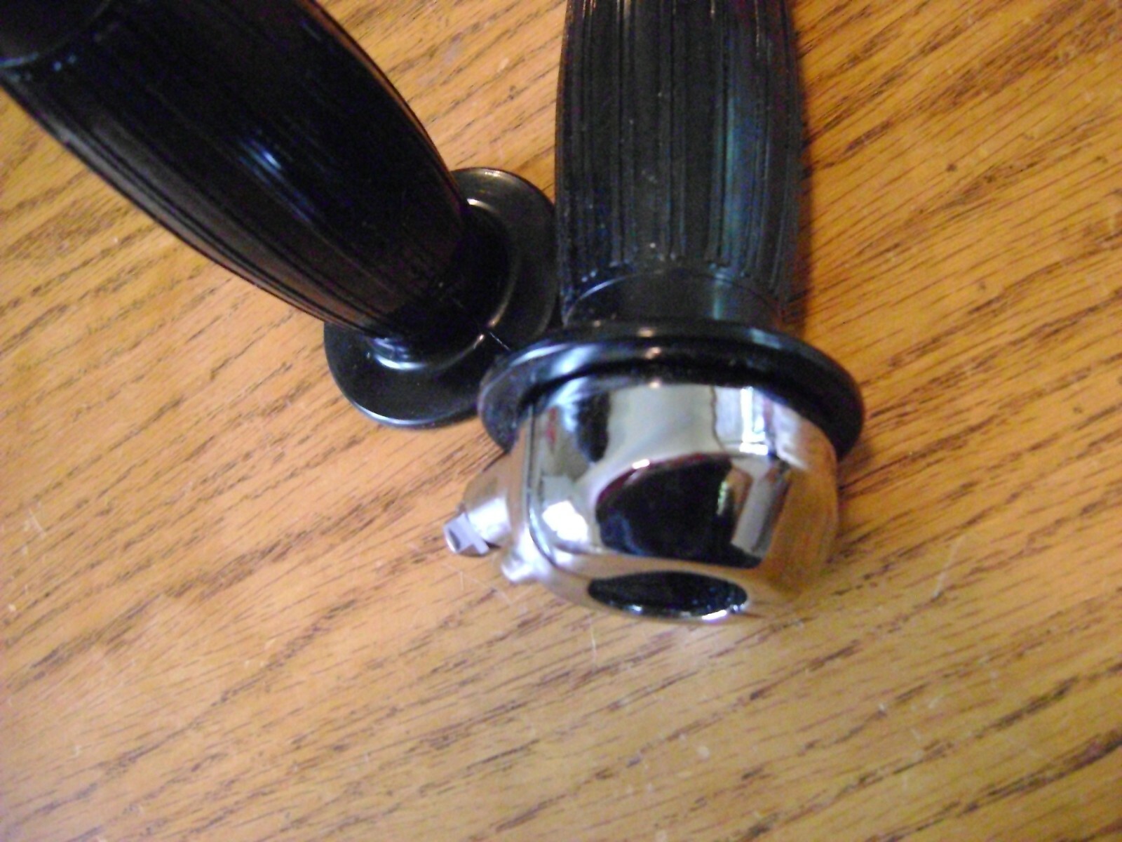 NOS 1970,s  CHROME UNIVERSAL 1" THROTTLE HARLEY BOBBER