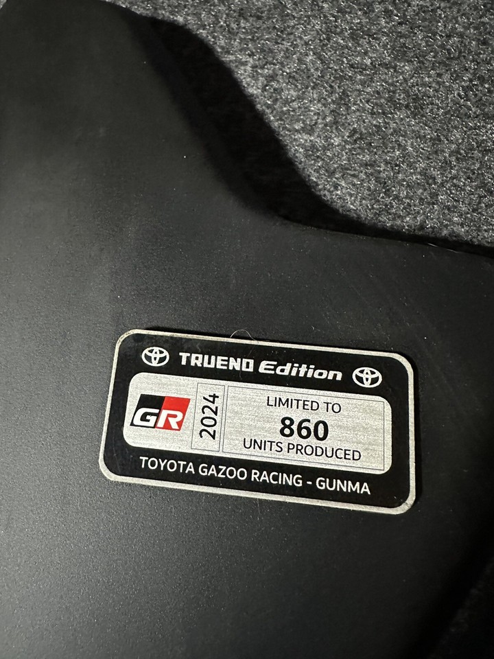 TOYOTA GR86 TRUENO DASHBOARD LEFT SIDE END CAP TRIM COVER OEM 2022