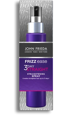 John Frieda Frizz Ease 3 Day Straight - Hair Straightening Styling Spray 100ml