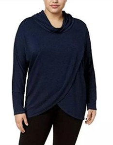 calvin klein cowl neck sweatshirt