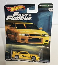 Hot Wheels Premium Fast & Furious ORIGINAL FAST Nissan Skyline GT-R BCNR-33 5/5