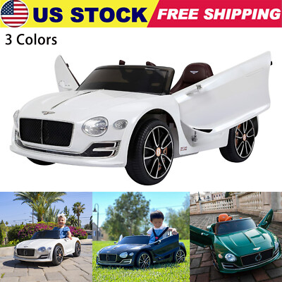 Kids Bentley Style Electric 12V Car Ride-on  Vehicle  Toy Parent Remote Control