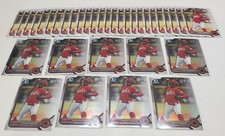 (35) KENYA HUGGINS RC Lot 2022 Bowman & Chrome 1st w/ Refractor #BDC-140 REDS