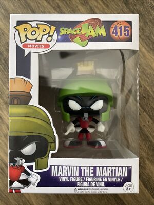 Funko Pop! Movies Space Jam MARVIN THE MARTIAN #415