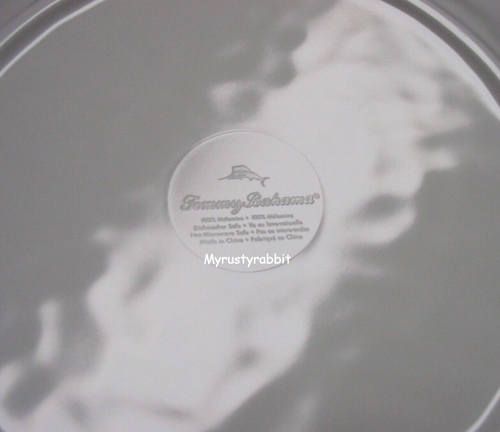 Tommy Bahama Tropical Day Lily Dinner Plates & Salad Plates 8 Pc Set - Melamine - Picture 4 of 4