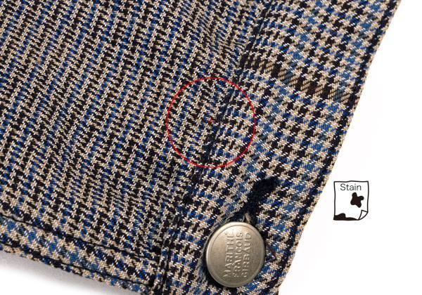 MARITHE + FRANCOIS GIRBAUD Gun Club Check Tracker Jacket MARITHE + FRANCOIS GIRBAUD Gun Club Check Tracker Jacket