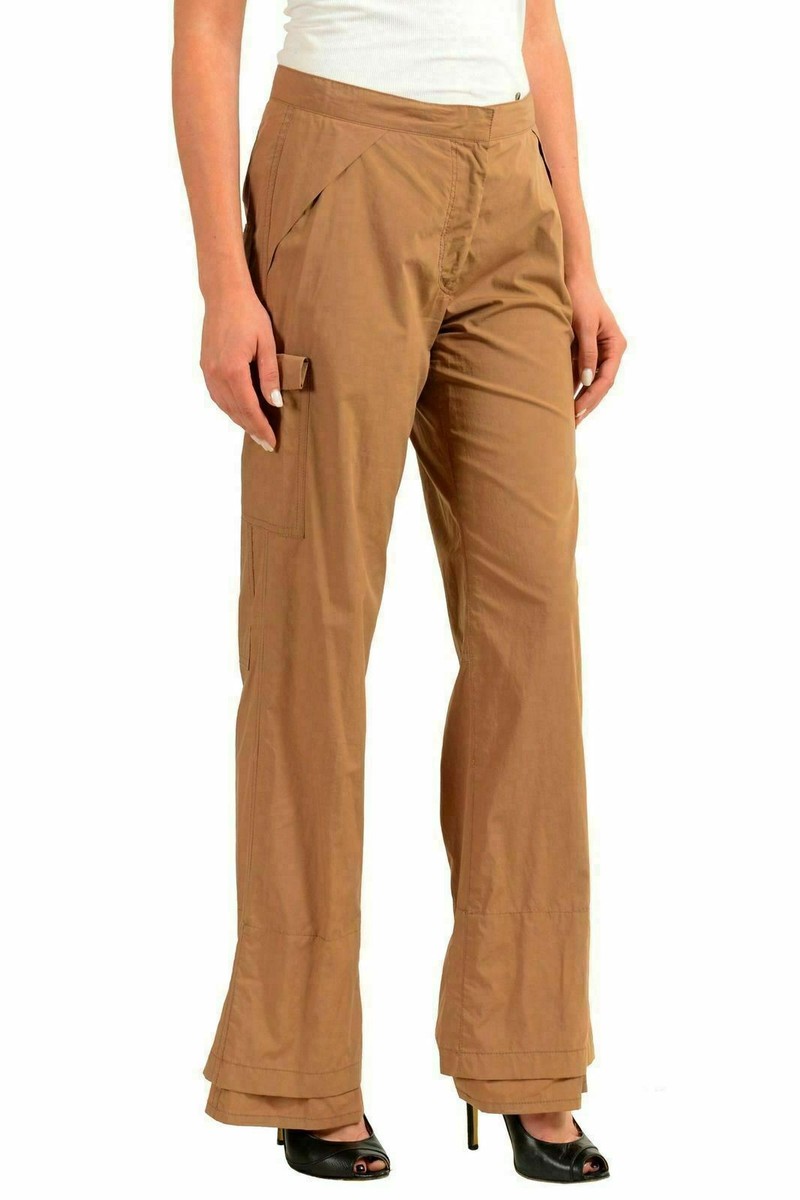 パンツ JIL SANDER Women Straight Pants J40KA0236 J40182923 Brown Jil Sander Women's Brown Casual Pants US 0 IT 36 | eBay