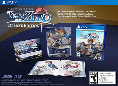 The Legend of Heroes Trails from Zero *DELUXE EDITION* (PS4) New