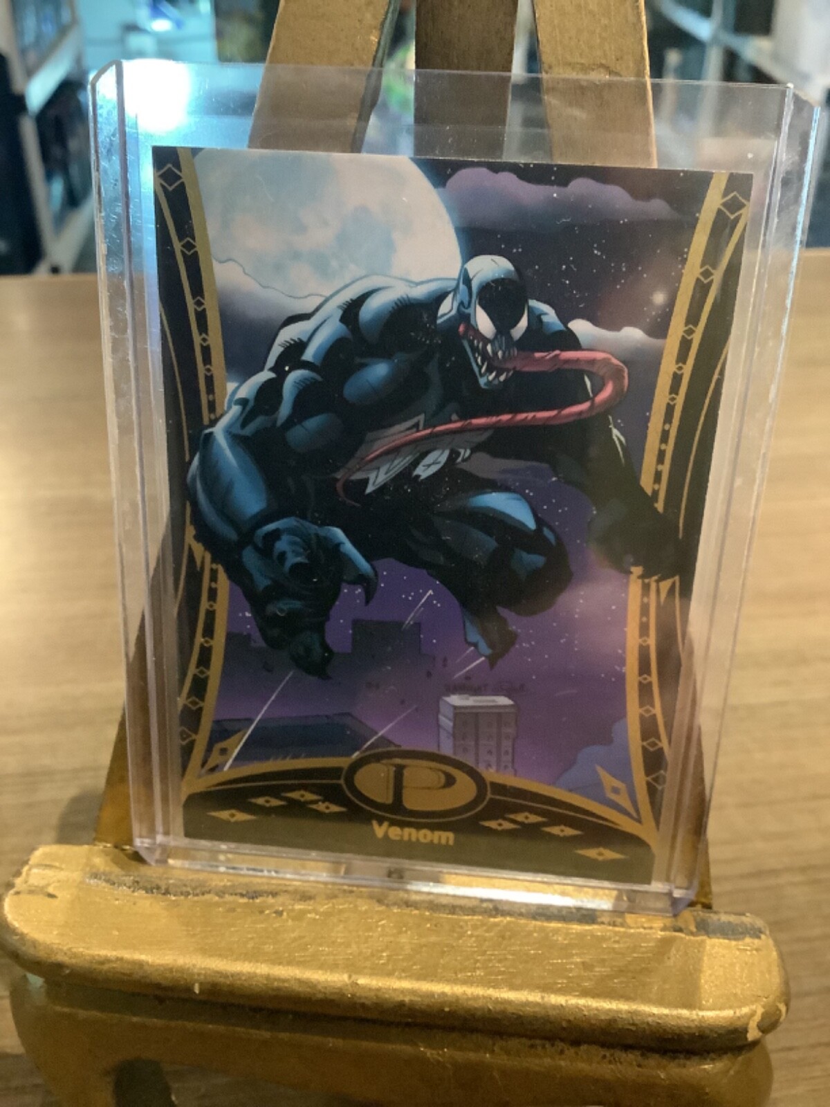 Marvel premier upper deck 1 of 25 Venom 2014 Gold spectrum