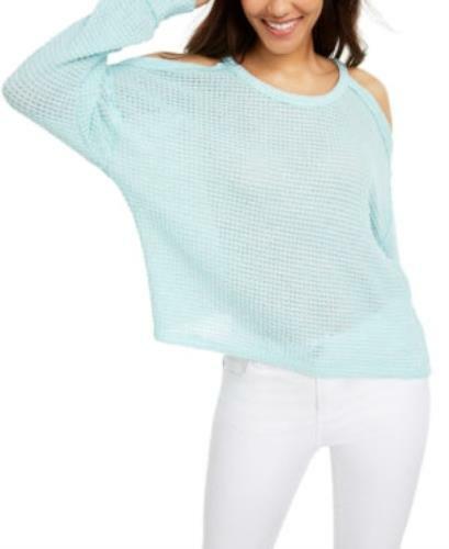 Freshman Juniors Waffle-Knit Cold 