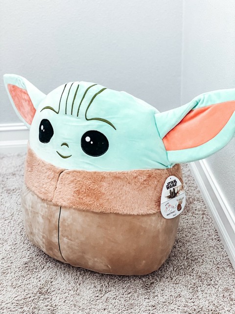 The Child Baby Yoda Jumbo XL Squishmallow 20in Star Wars Mandalorian Kellytoy for sale online | eBay