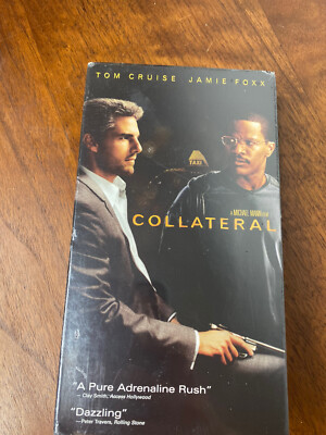 Collateral VHS 2004 Brand NEW Factory Sealed Tom Cruise Jamie Foxx