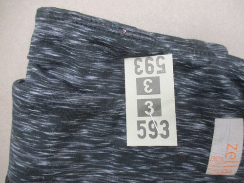 ZELLA Size L(10-12) Girls Gray Stretch Pull On Athletic Compression Leggings 593 - Picture 9 of 9