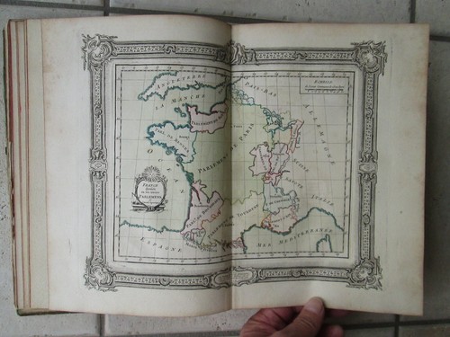 BRION / DESNOS : ATLAS GENERAL DE LA FRANCE, 1765. 25 cartes couleurs (sur 36) - Picture 11 of 24