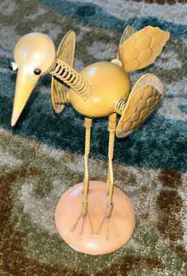 Dodo bird Tin Metal Rustic Farm Used Vintage Wear, Rusty, Yard patio ...