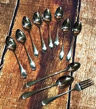 Vintage Gorham 18/8 10 Spoons and 1 Fork