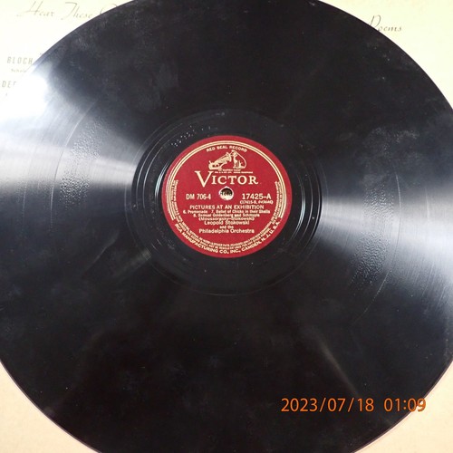 78 12" Album RCA Victor Red Seal DM706 Moussorgsky Pictures At An Exhibition - Picture 10 of 11