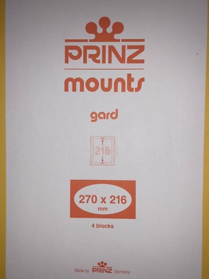 PRINZ STAMP MOUNTS 270/216
