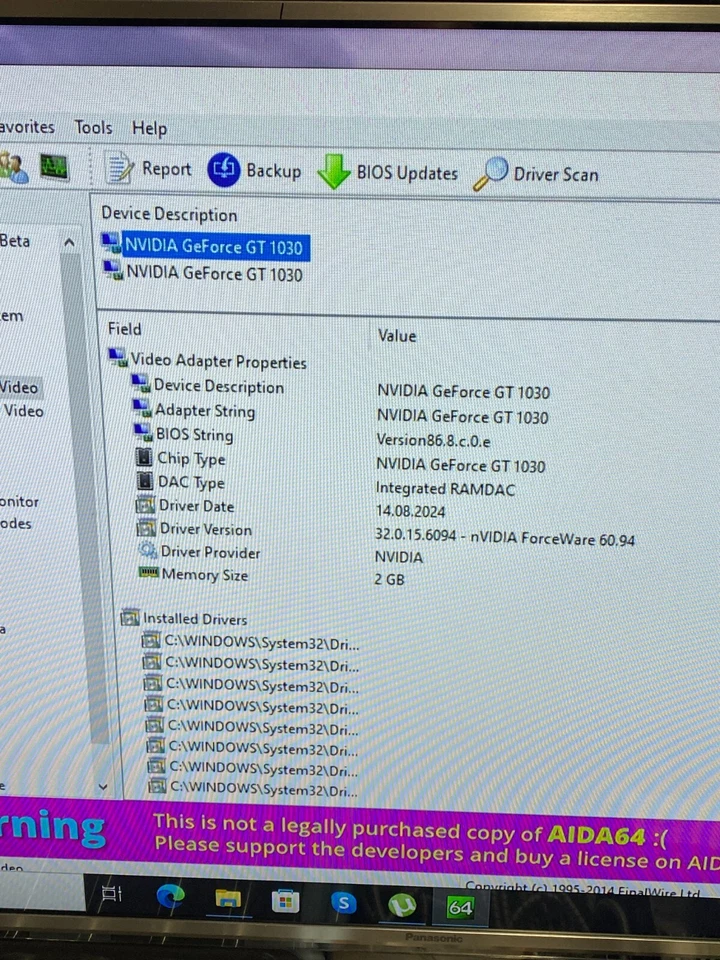 Palit GeForce GT 1030  2GB GDDR5 Graphics Card 64 bit DVI HDMI - Image 2 of 4