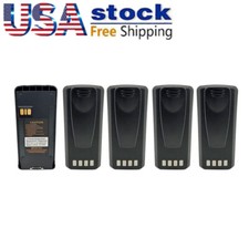 5x 2600mAh Li-ion Battery PMNN4080 For CP185 CP1200 EP350 CP476 CP1660 Radios