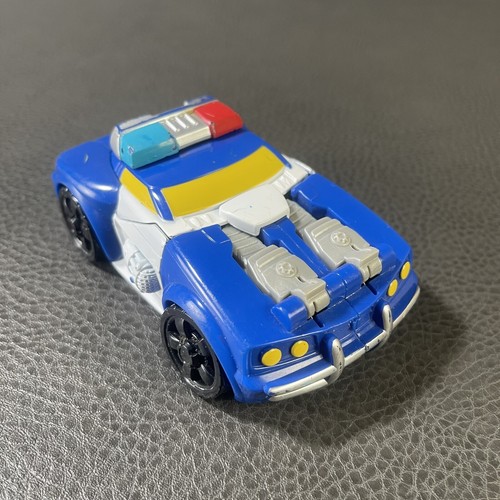 Playskool Transformers 5" Rescue Bots Chase Police Car Hasbro Tomy Bumble Bee - Picture 5 of 8