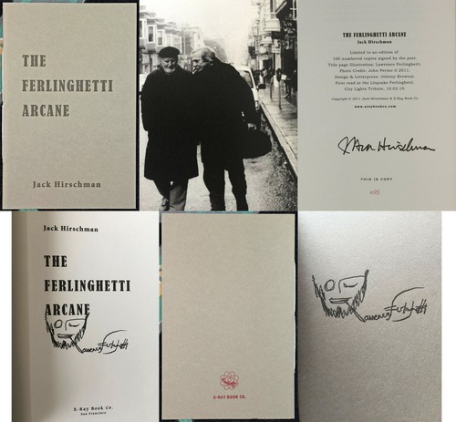 FERLINGHETTI Arcane Jack Hirschman X-Ray Book Co SGND ltd ed COUNTERCULTURE poet - 第 1/7 張圖片