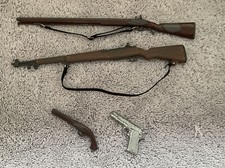 vintage mixed assorted lot of Toy weapons