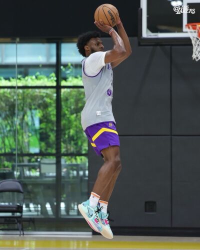 BRONNY JAMES Pre-Draft Issued Jersey Lakers NBA Authentic Trikot Nike LEBRON - Bild 9 von 9