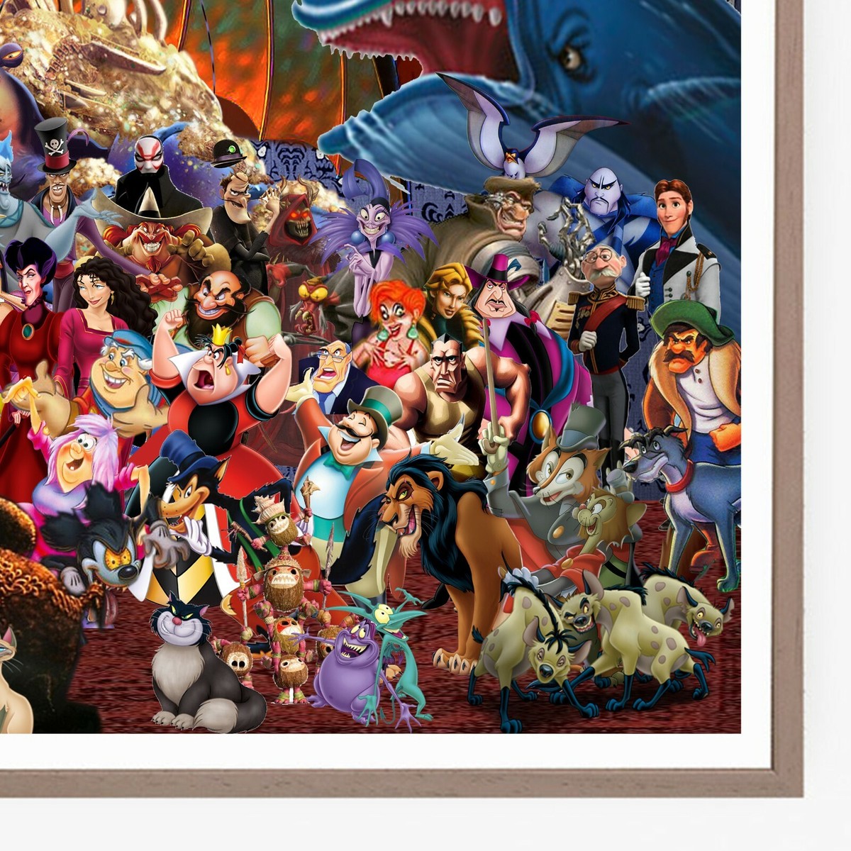 Disney Villain Collection Wall Art Poster Print. Great Gift