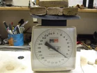 Hand poured  brass bars total weight FOR ALL 8.5 lbs. quantity (4)