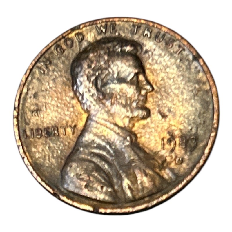 1983 D Lincoln Memorial Penny Small Coin ￼