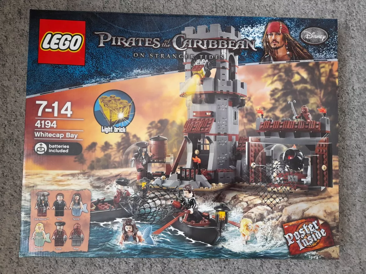 Lego Pirates of the Caribbean 4194 White Cap Bay | eBay