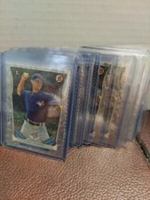 25 Card Lot of 2014 Bowman Draft Lane Thomas Silver Ice Parallels