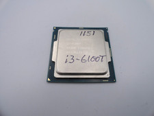 Intel Core i3-6100T 2 Cores 4 Threads 3.2GHz LGA1151 CPU