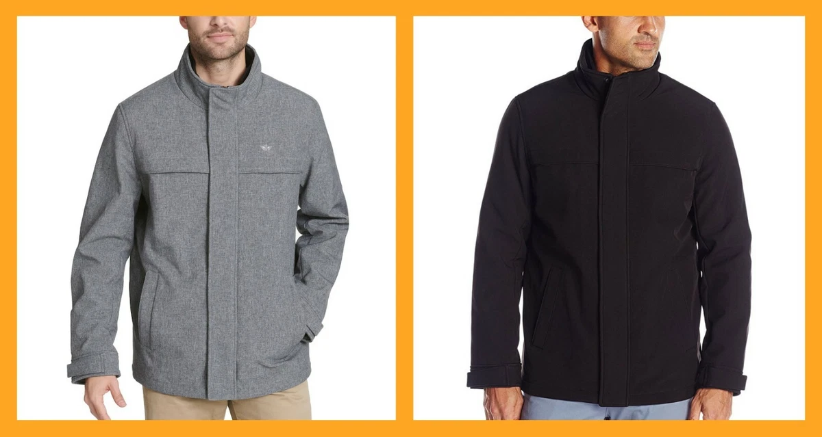 Dockers Jackson Softshell Men s Water Resistant Car Coat 180 NWT