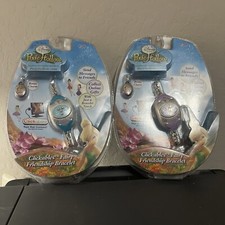 Lot Of 2 Disney Pixie Hollow Clickable Fairy Friendship Bracelets New In Package