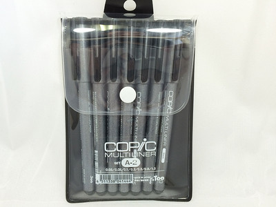 Copic JAPAN Multi Liner A-2 Sketch Pen Pens Marker Marqueur Black