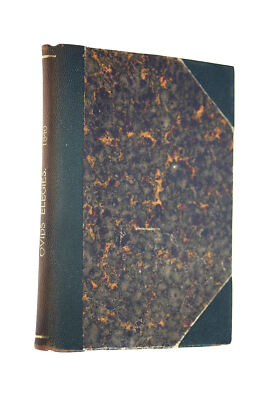 Certaine of Ovids Elegies; Epigrammes and Elegies by C. Marlow; I. D. and C.M