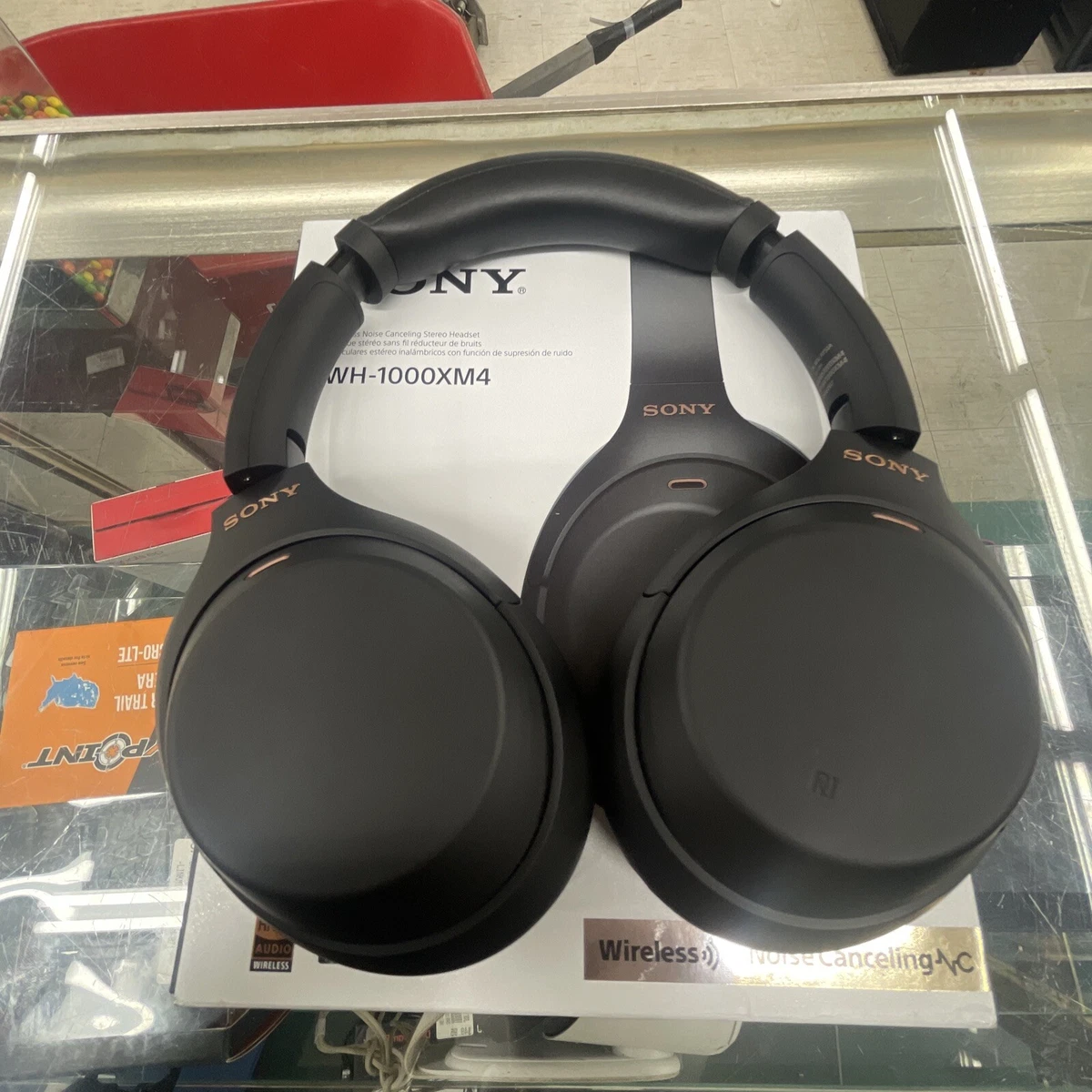 Sony WH-1000XM4 Wireless Noise-Cancelling Over-the-Ear Headphones - Black  27242919419