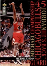 1995 Collector's Choice Jordan He's Back #M2 Michael Jordan Chicago Bulls
