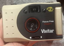 Vivitar PN2011 Point  Shoot 35mm Film Camera, Focus Free Panoramic/Normal